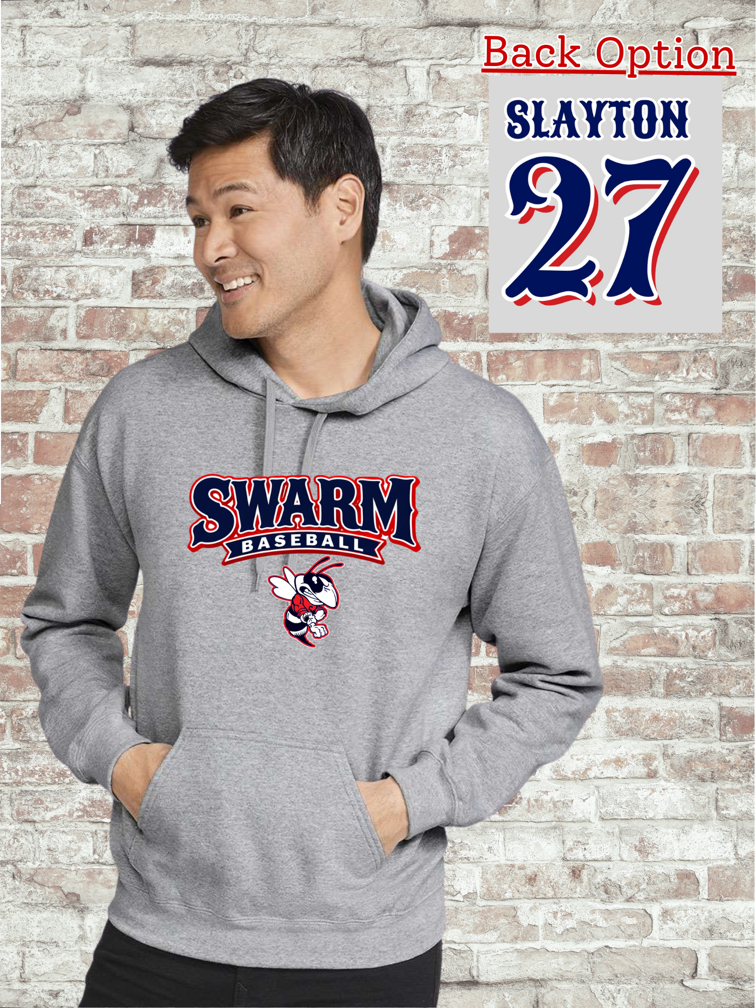 Gildan G185 - Unisex Heavy Blend™ 50/50 Hoodie Design #2