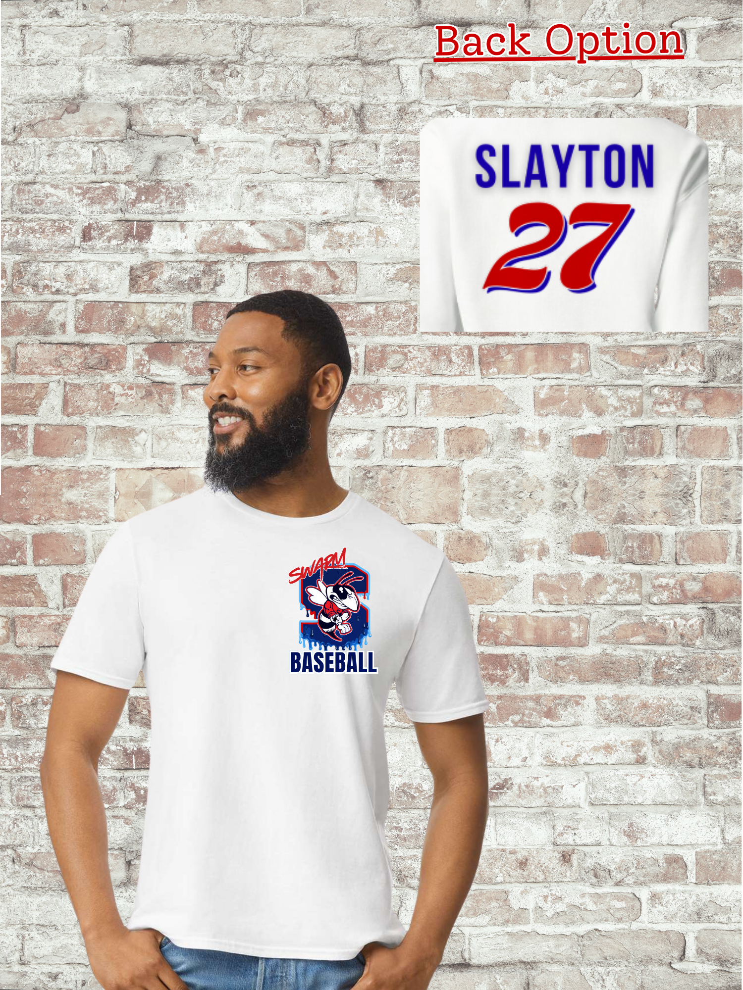 Gildan G420 - Unisex Performance® T-Shirt -Design #2 pocket Design