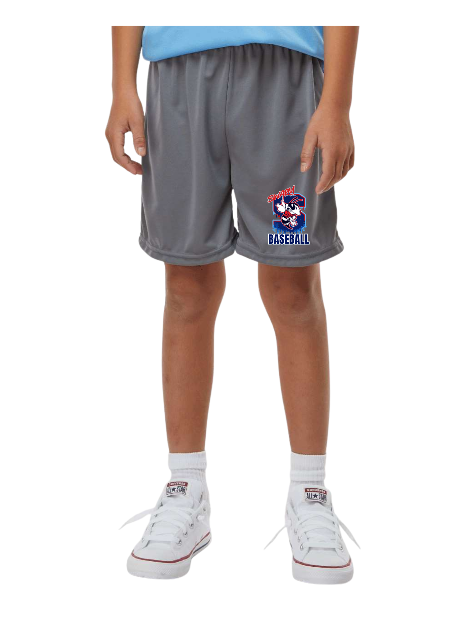 Sport-Tek YST5100 - Youth PosiCharge Mesh 5" Short