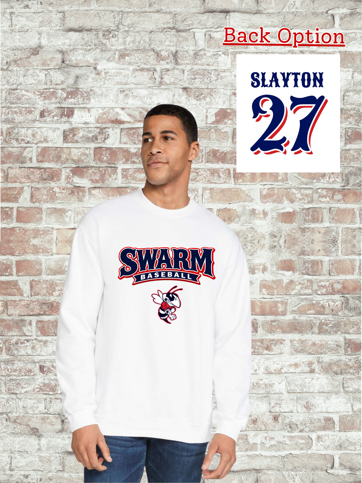 Gildan G180 - Unisex Heavy Blend™ 50/50 Fleece Crew Design #2