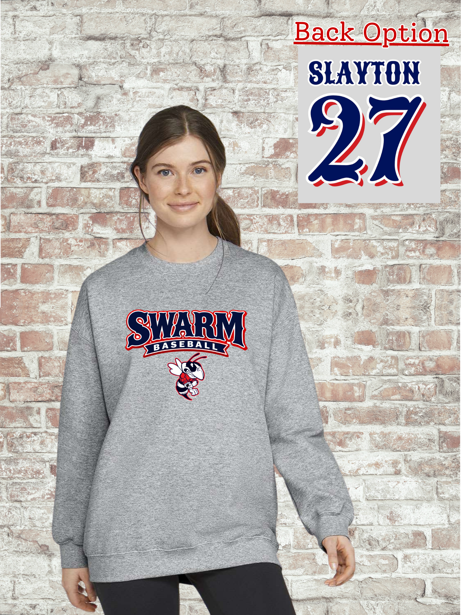 Gildan G180 - Unisex Heavy Blend™ 50/50 Fleece Crew Design #2